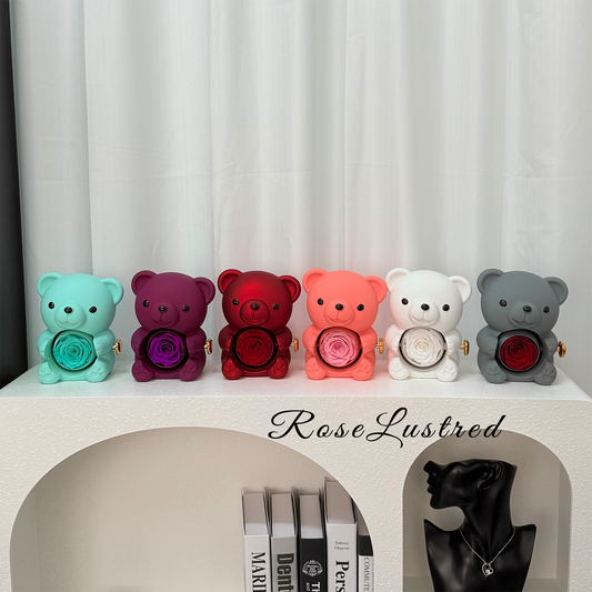 Eternal Rose Bear  · Romantic Gift Box