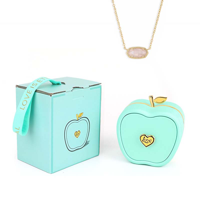 2025 New Apple Drawer jewelry box Pop necklace for the younger generation Christmas New Year gift